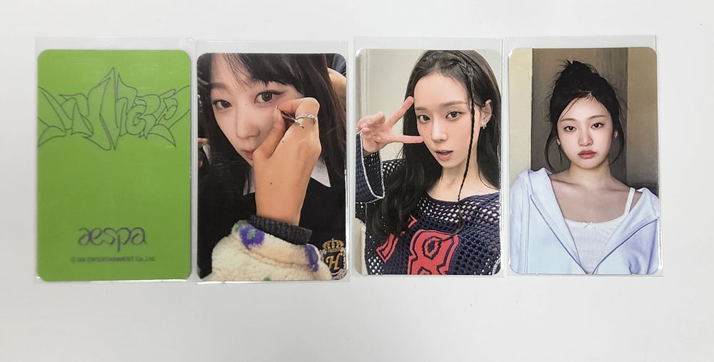 Aespa "MY WORLD" - Soundwave Fansign Event Photocard - HALLYUSUPERSTORE