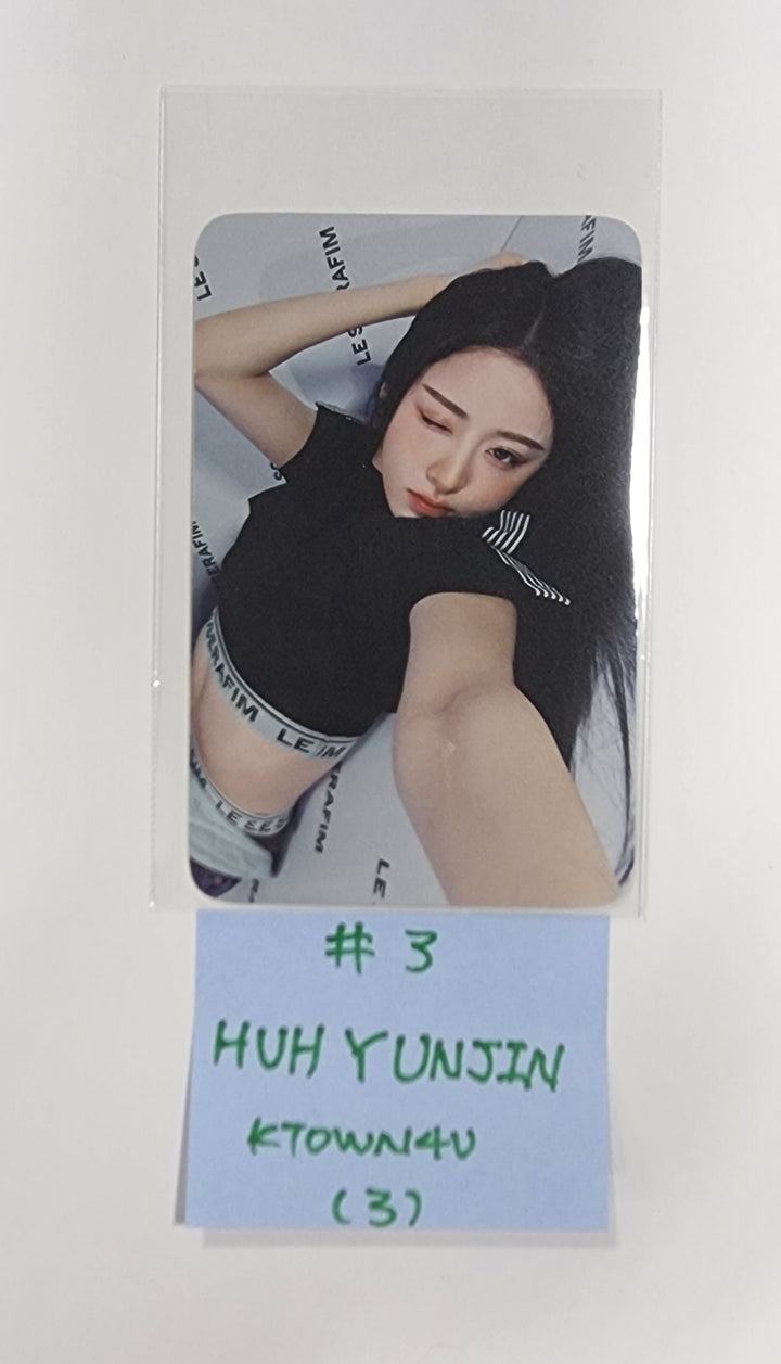 LE SSERAFIM "UNFORGIVEN" - Ktown4U Pre-Order Benefit Photocard &amp; Transparent Slim PVC Photocard - HALLYUSUPERSTORE