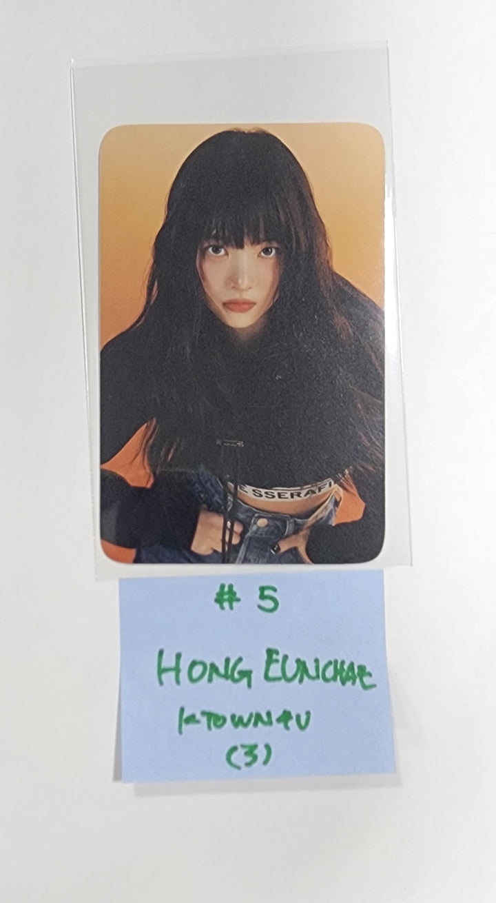 LE SSERAFIM "UNFORGIVEN" - Ktown4U Pre-Order Benefit Photocard &amp; Transparent Slim PVC Photocard - HALLYUSUPERSTORE