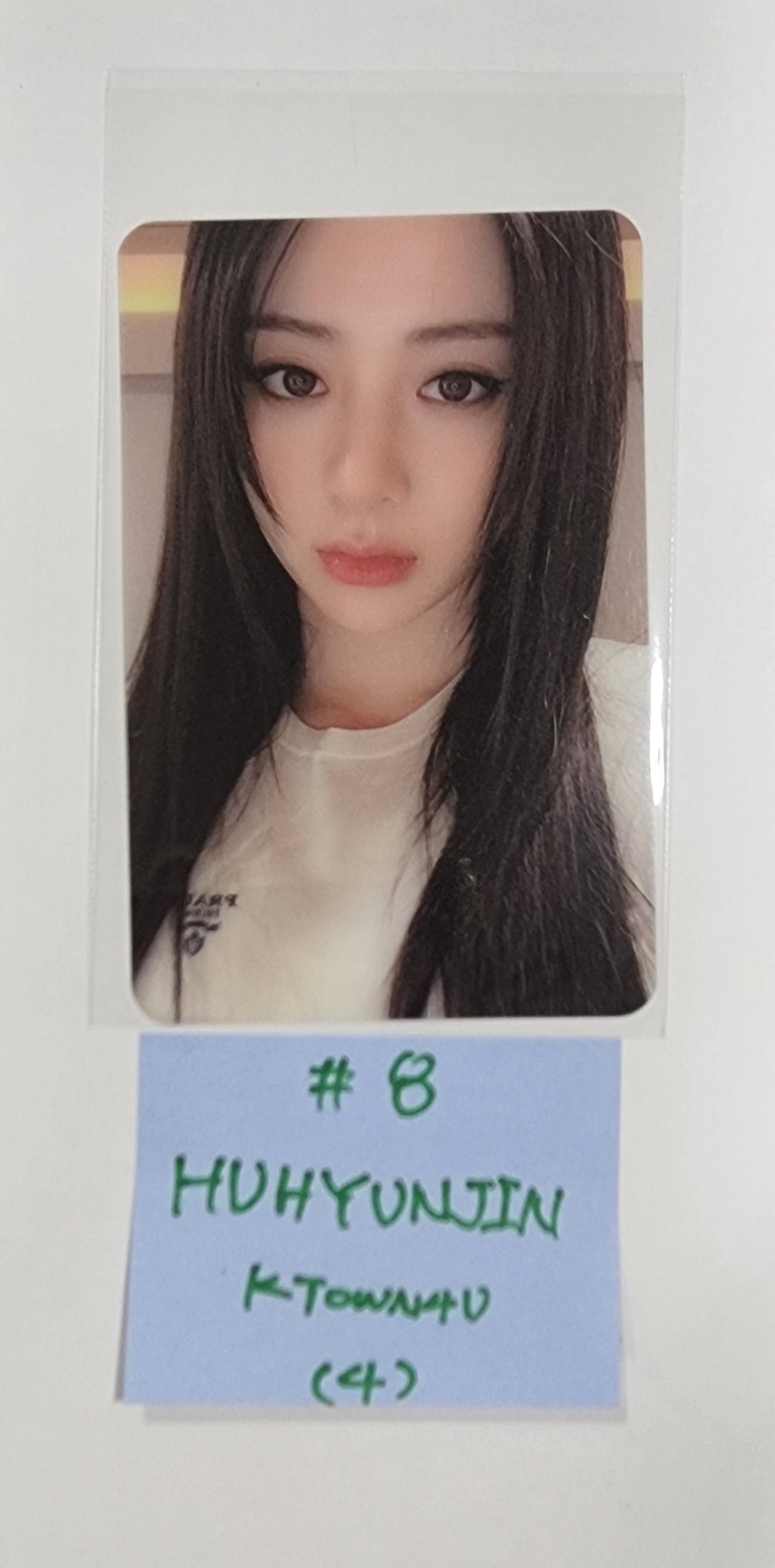 LE SSERAFIM "UNFORGIVEN" - Ktown4U Pre-Order Benefit Photocard &amp; Transparent Slim PVC Photocard - HALLYUSUPERSTORE