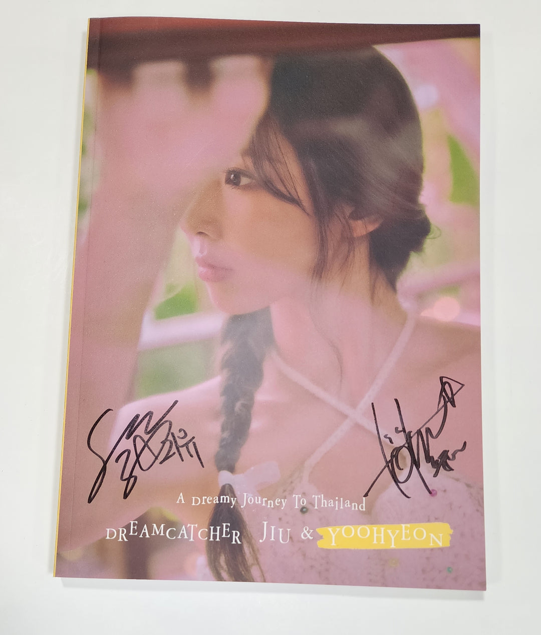 Jiu & Yoohyeon (Of Dreamcatcher) 'CeCi Photobook' - Hand Autographed(Signed) Photobook [Cover B] - HALLYUSUPERSTORE