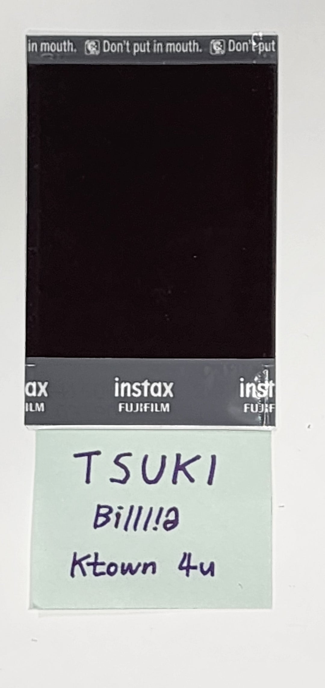 Tsuki (of billlie) - Hand Autographed(Signed) Polaroid - HALLYUSUPERSTORE