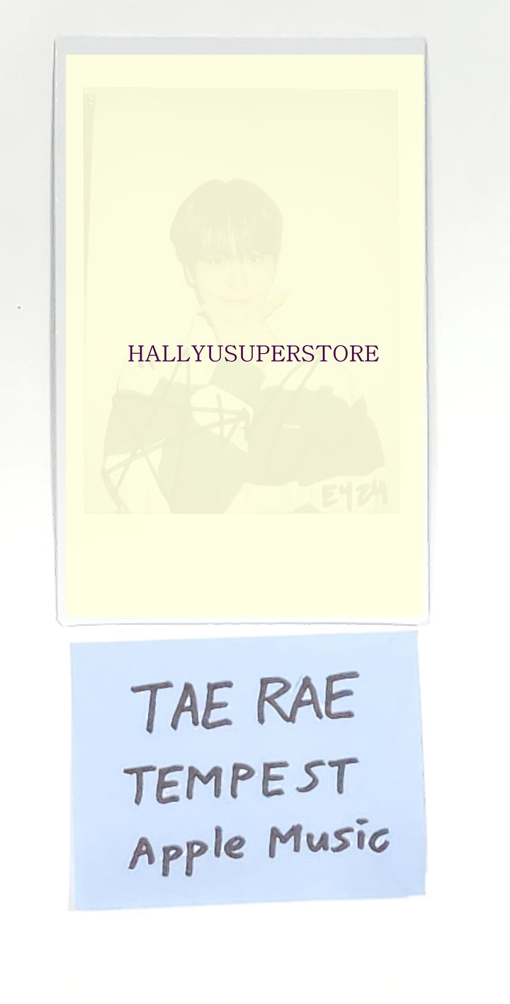 Taerae (Of TEMPEST) "폭풍전야" - Hand Autographed(Signed) Polaroid - HALLYUSUPERSTORE