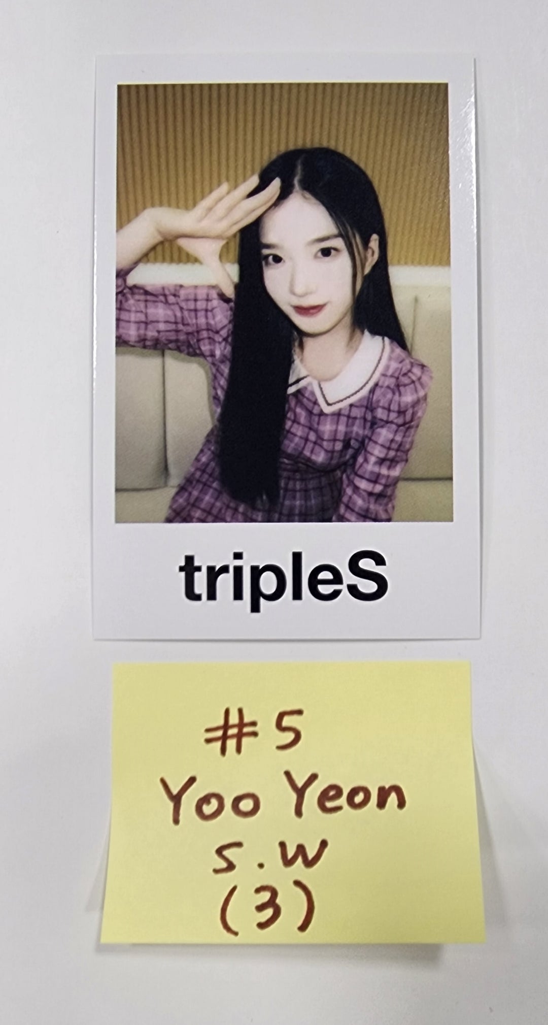 TripleS "ASSEMBLE"- Soundwave Fansign Event Photocard (2) - HALLYUSUPERSTORE