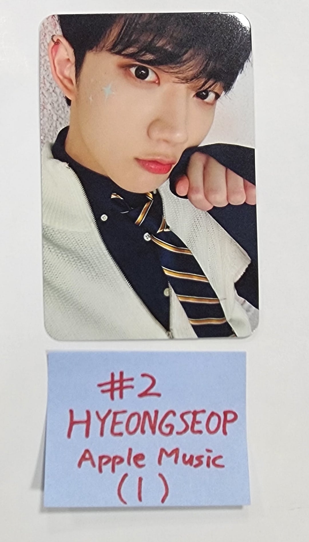 TEMPEST "폭풍전야" - Apple Music Fansign Evnet Photocard - HALLYUSUPERSTORE