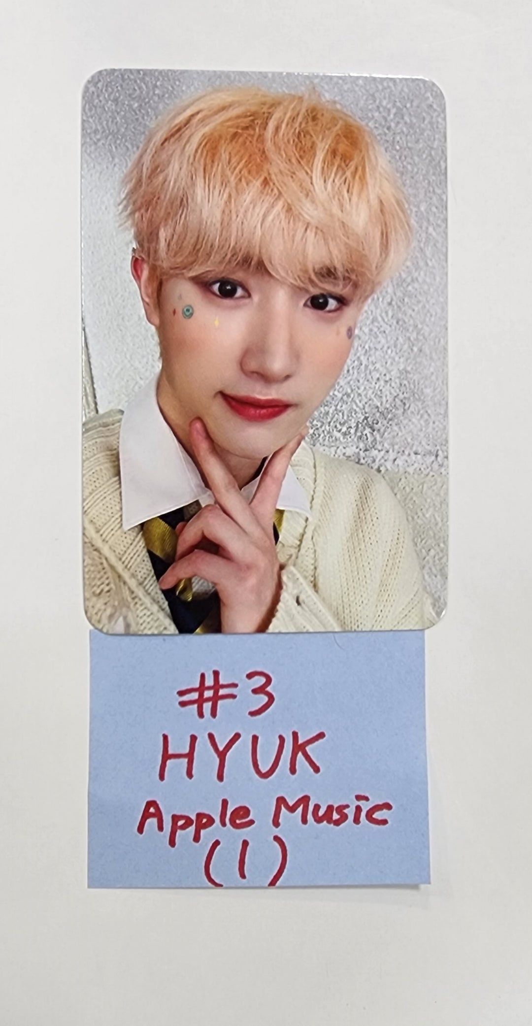 TEMPEST "폭풍전야" - Apple Music Fansign Evnet Photocard - HALLYUSUPERSTORE