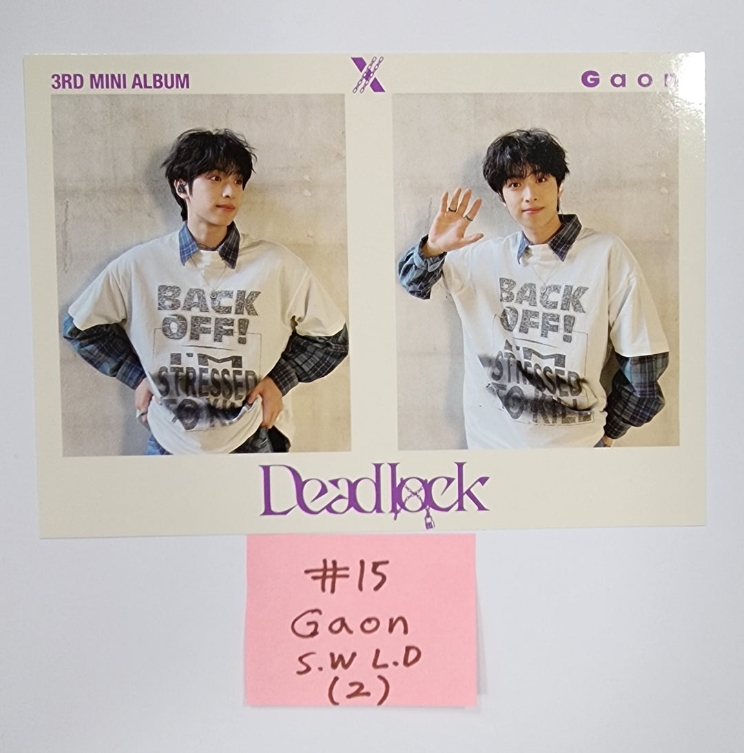 Xdinary Heroes "Deadlock" - Soundwave Lucky Draw Event Photocard [Compact Ver.] - HALLYUSUPERSTORE