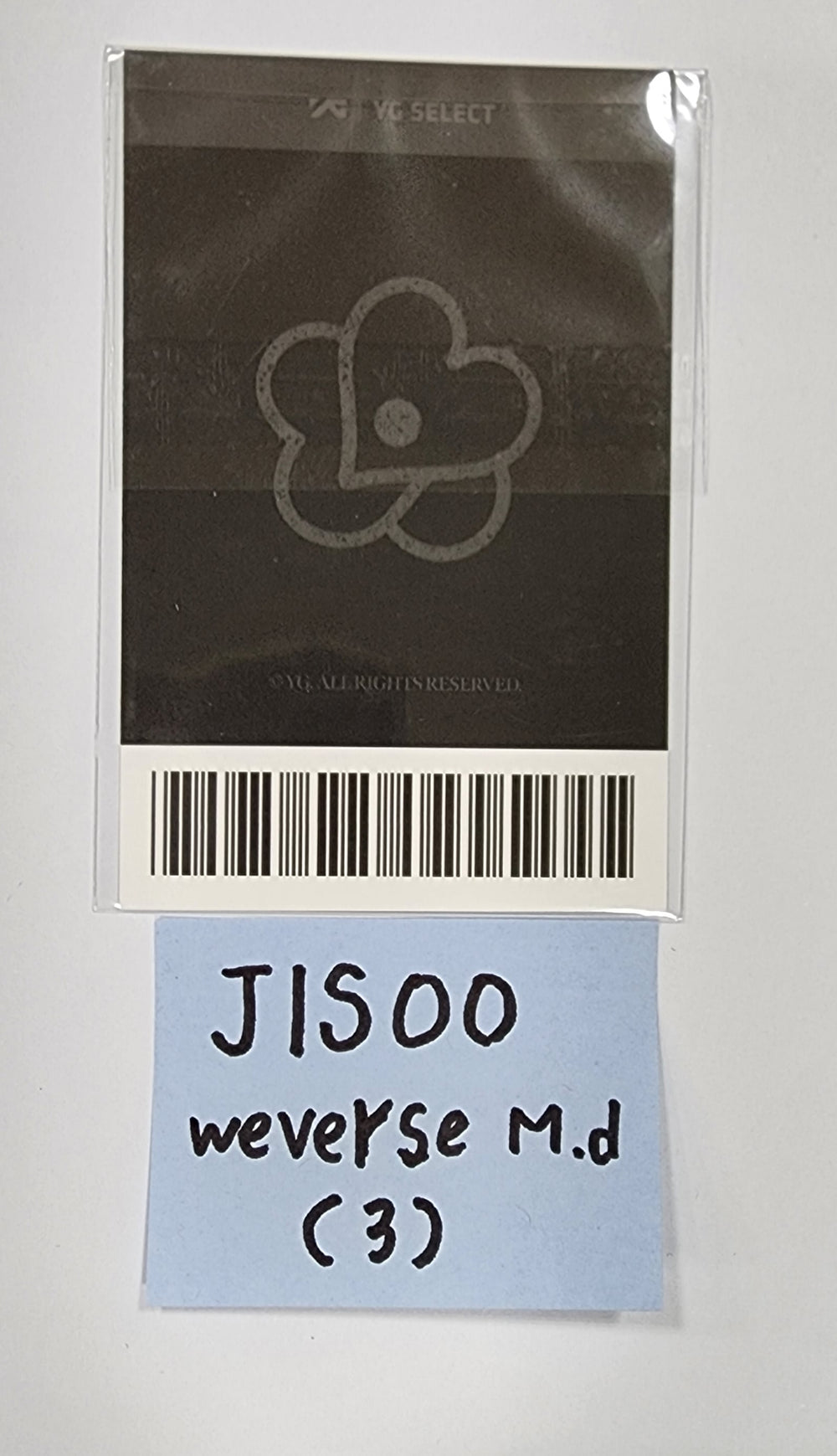 JISOO (Of Black Pink) "ME" - Weverse Shop MD Event Polaroid Type Photocard (Restocked 5/15) - HALLYUSUPERSTORE