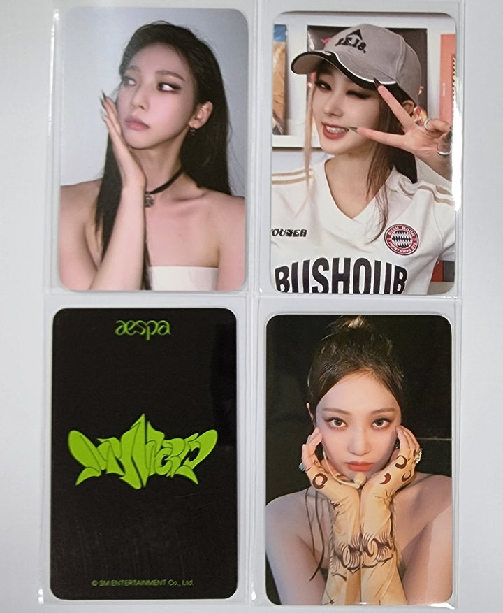 Aespa "MY WORLD" - Everline Fansign Event Photocard - HALLYUSUPERSTORE