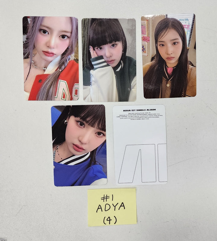 ADYA "ADYA" - Official Photocards Set (5EA) - HALLYUSUPERSTORE
