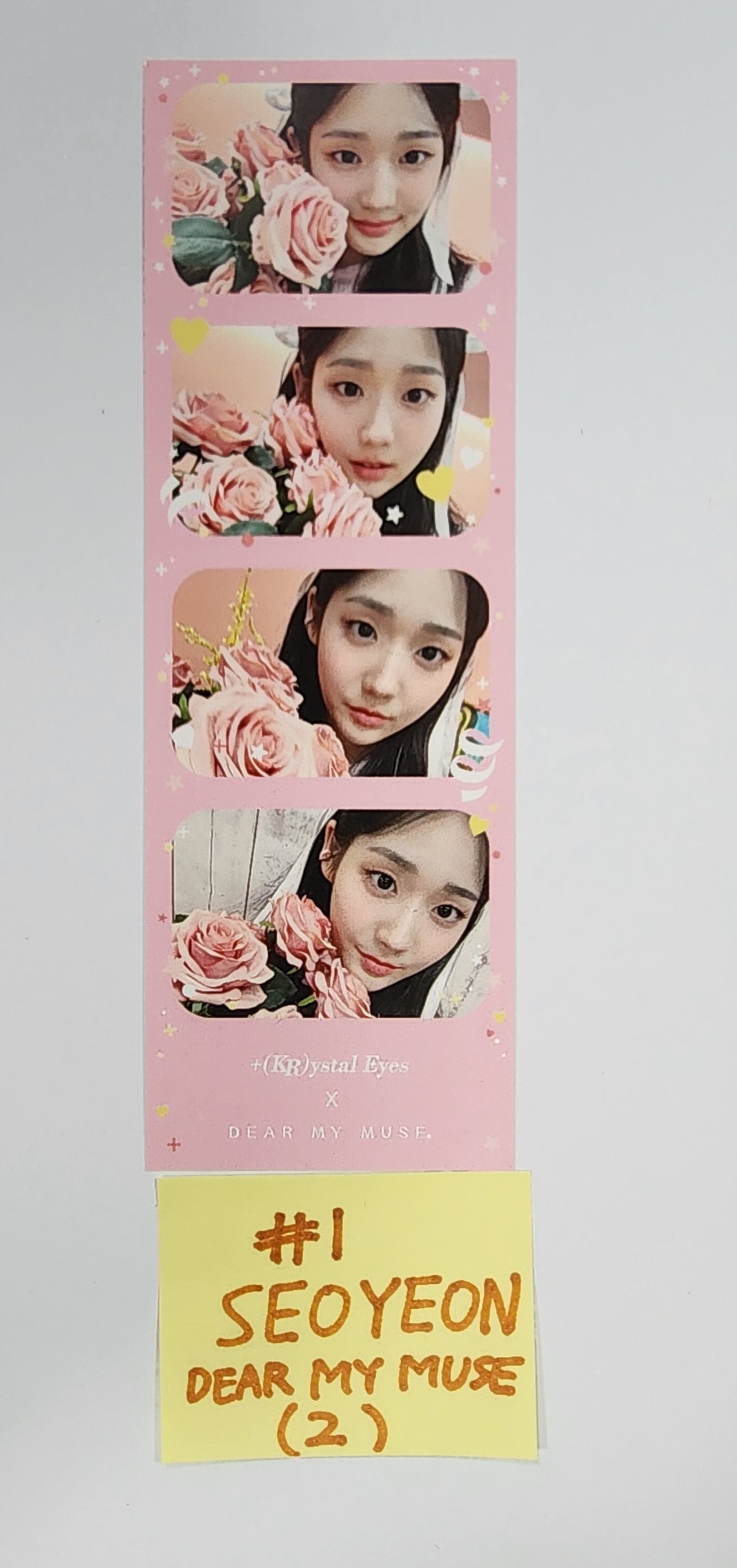 +(KR)ystal Eyes "AESTHETIC" - Dear My Muse Fansign Event 4 Cut Photo - HALLYUSUPERSTORE