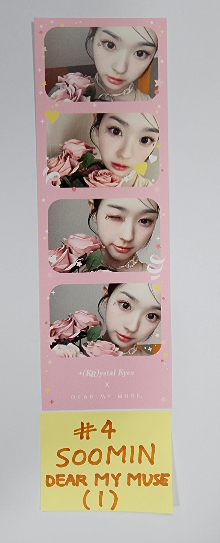 +(KR)ystal Eyes "AESTHETIC" - Dear My Muse Fansign Event 4 Cut Photo hallyusuperstore19