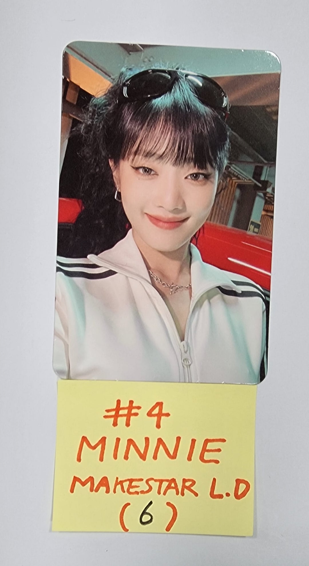 (g) I-DLE "I Feel" - Makestar Lucky Draw Event Photocard - HALLYUSUPERSTORE