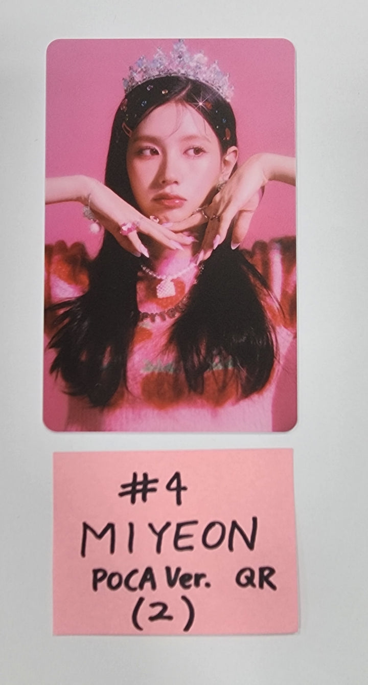 (g) I-DLE "I Feel" - Official Photocard [Poca Album Ver.] - HALLYUSUPERSTORE