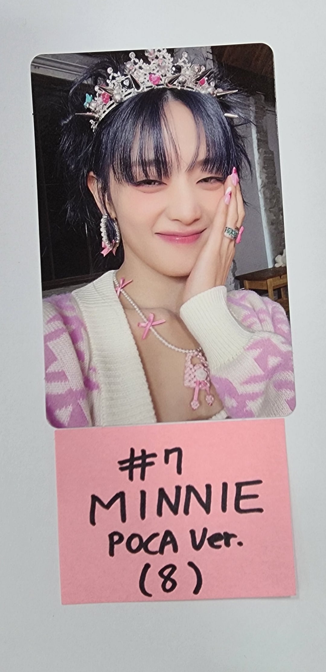 (g) I-DLE "I Feel" - Official Photocard [Poca Album Ver.] - HALLYUSUPERSTORE