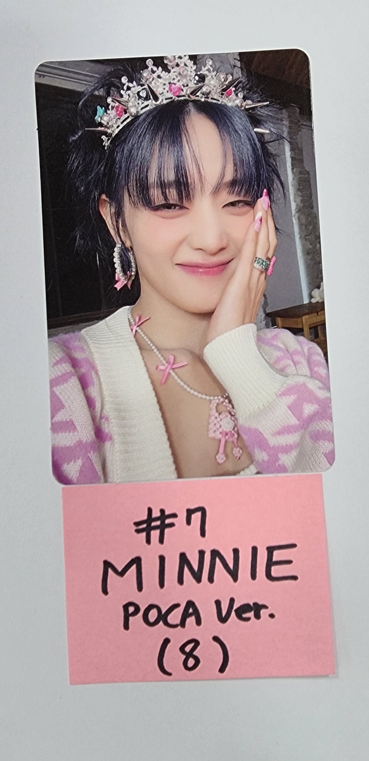 (g) I-DLE "I Feel" - Official Photocard [Poca Album Ver.] - HALLYUSUPERSTORE