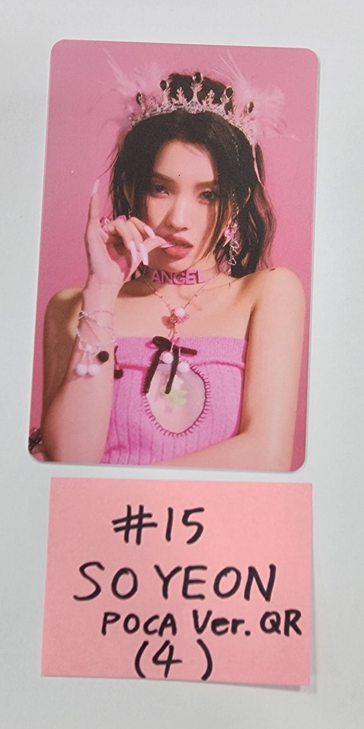 (g) I-DLE "I Feel" - Official Photocard [Poca Album Ver.] - HALLYUSUPERSTORE
