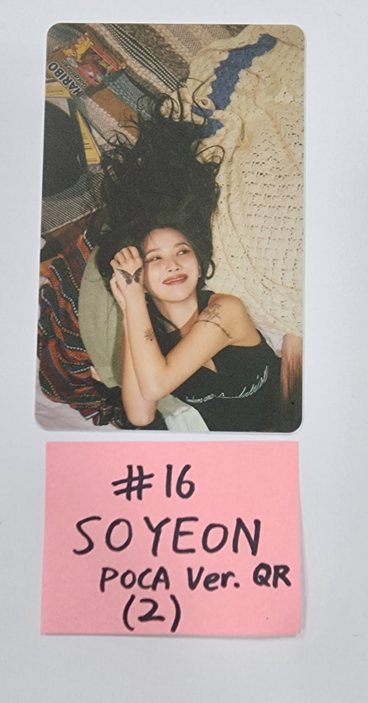 (g) I-DLE "I Feel" - Official Photocard [Poca Album Ver.] - HALLYUSUPERSTORE