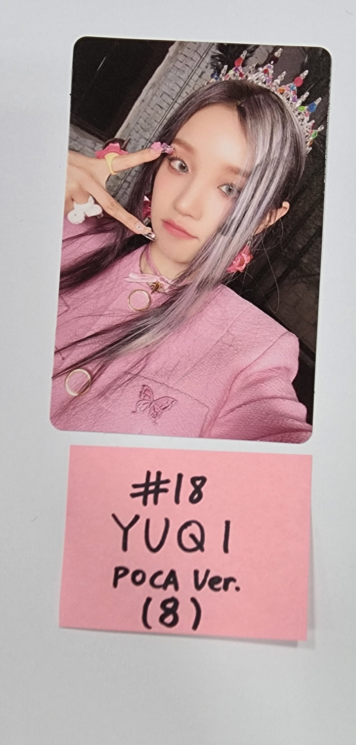 (g) I-DLE "I Feel" - Official Photocard [Poca Album Ver.] - HALLYUSUPERSTORE