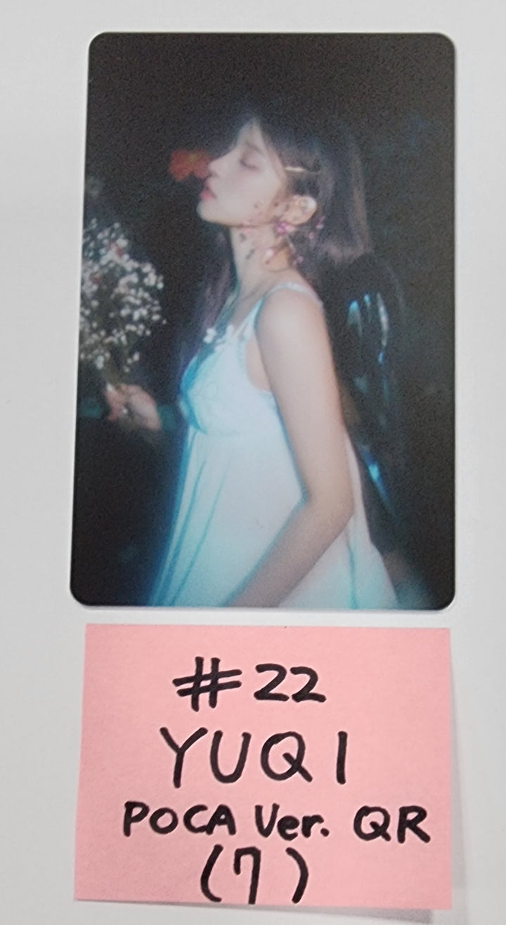 (g) I-DLE "I Feel" - Official Photocard [Poca Album Ver.] - HALLYUSUPERSTORE