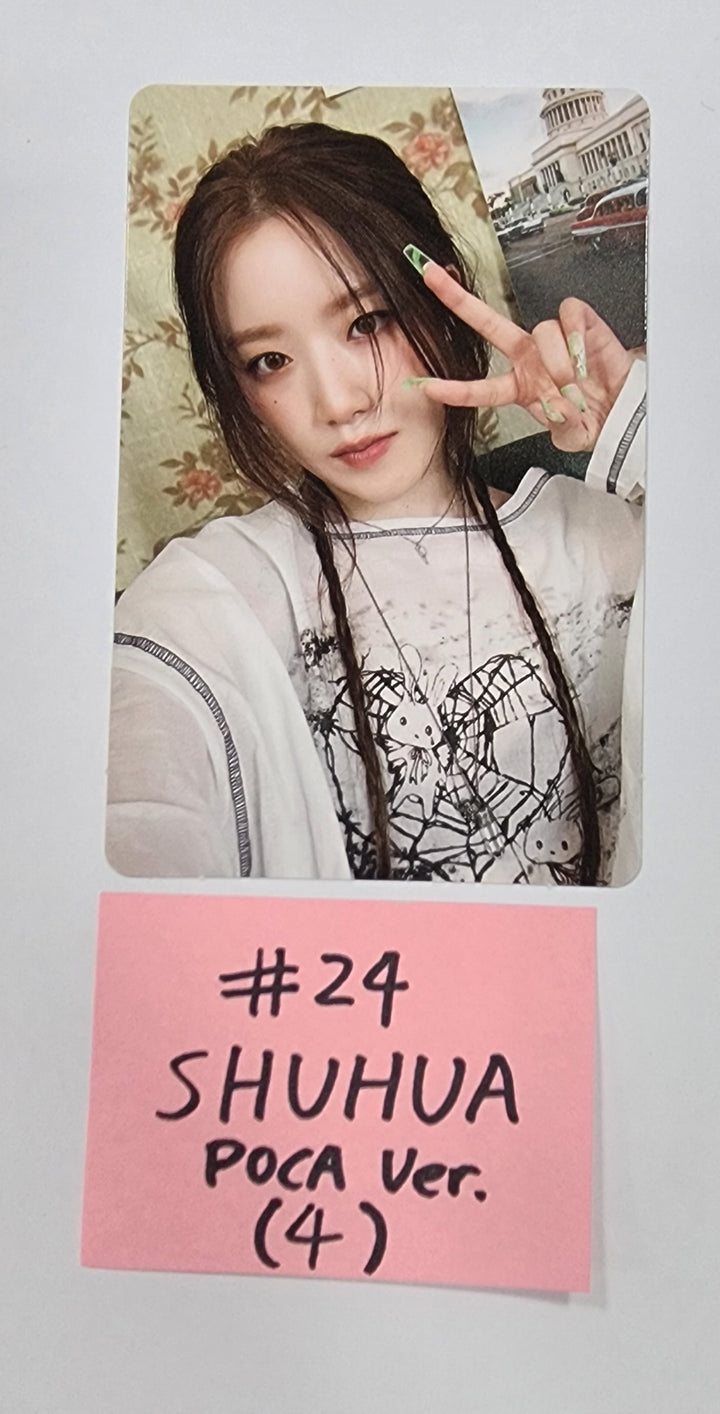 (g) I-DLE "I Feel" - Official Photocard [Poca Album Ver.] - HALLYUSUPERSTORE
