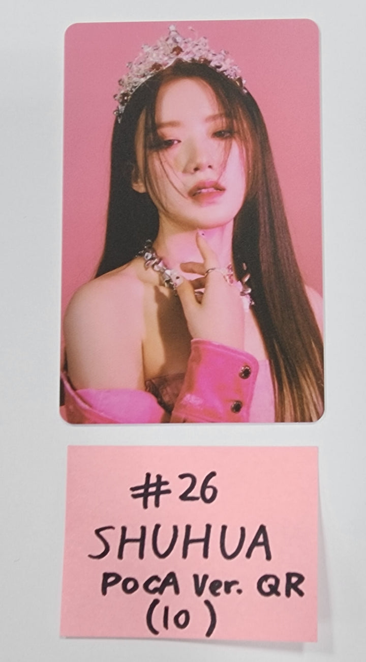 (g) I-DLE "I Feel" - Official Photocard [Poca Album Ver.] - HALLYUSUPERSTORE