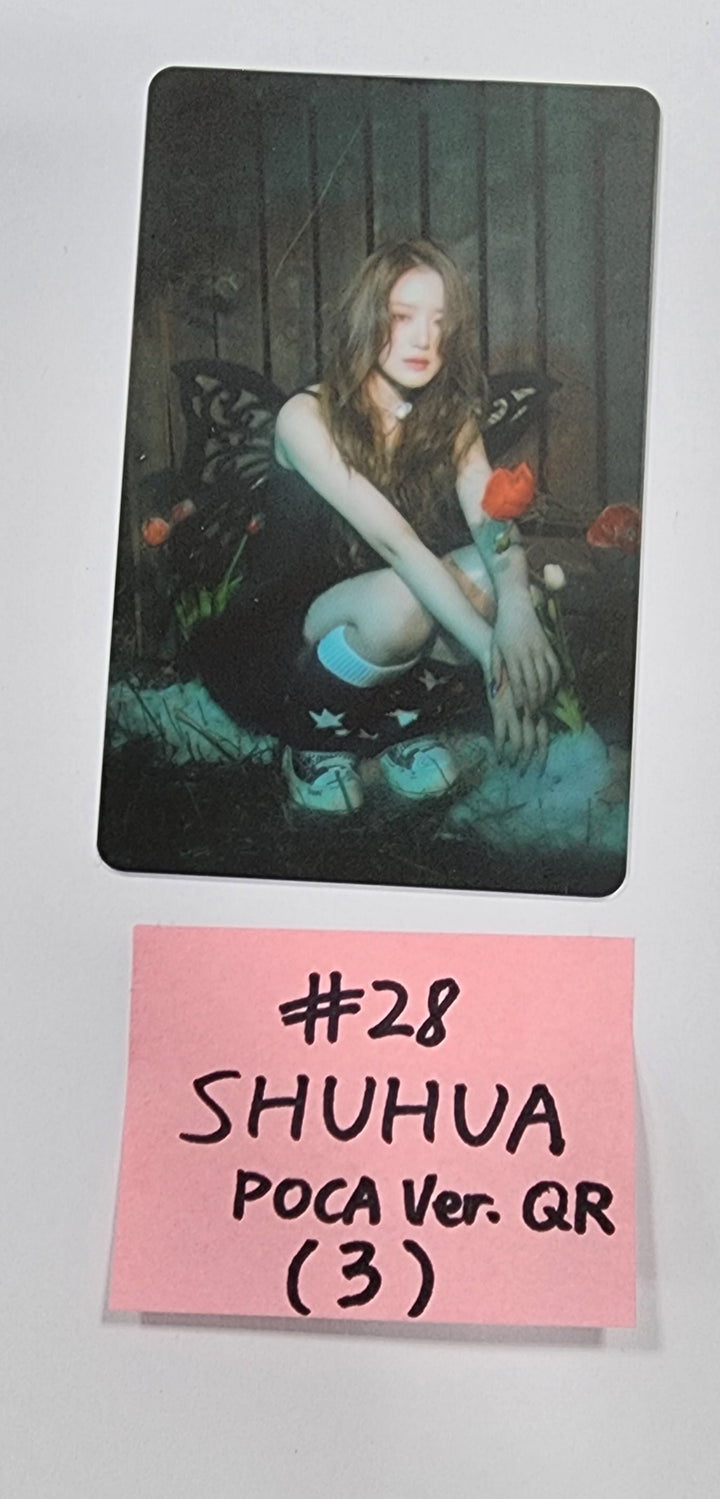 (g) I-DLE "I Feel" - Official Photocard [Poca Album Ver.] - HALLYUSUPERSTORE