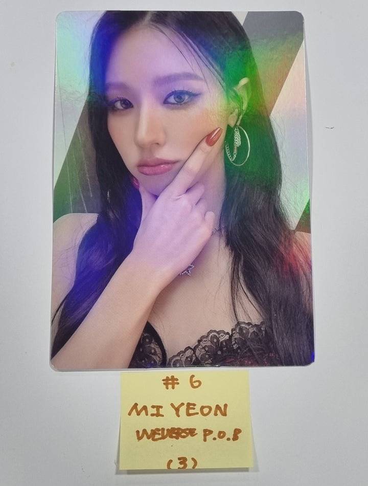 (g) I-DLE "I Feel" - Weverse Shop Pre-Order Benefit Photocard, Stand Photo, Lenticular Photo [Restocked 5/18] - HALLYUSUPERSTORE