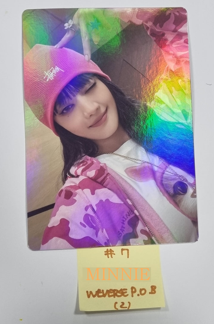 (g) I-DLE "I Feel" - Weverse Shop Pre-Order Benefit Photocard, Stand Photo, Lenticular Photo [Restocked 5/18] - HALLYUSUPERSTORE