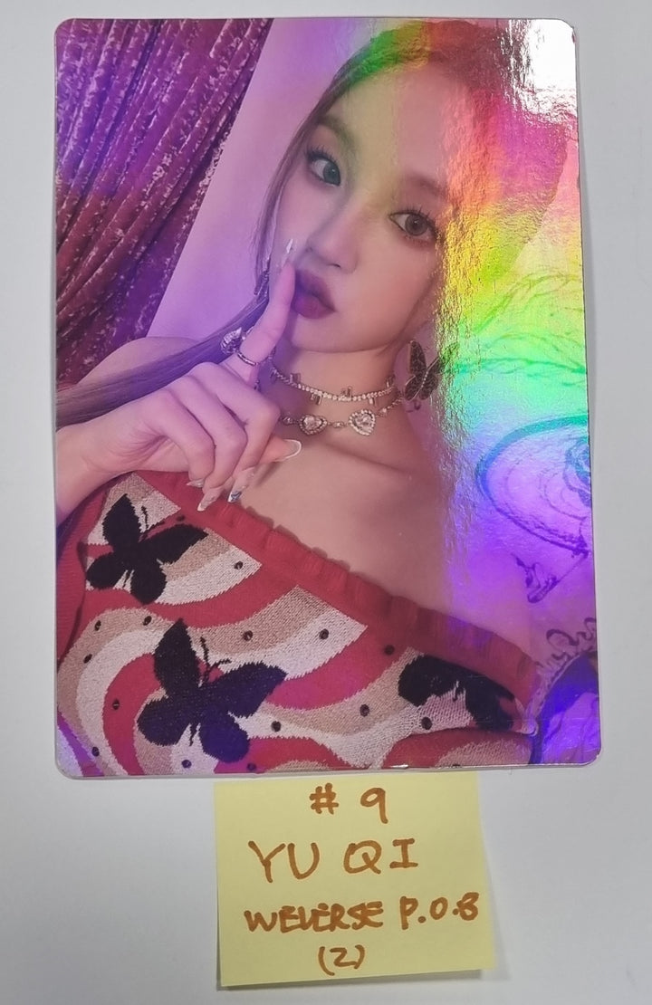 (g) I-DLE "I Feel" - Weverse Shop Pre-Order Benefit Photocard, Stand Photo, Lenticular Photo [Restocked 5/18] - HALLYUSUPERSTORE