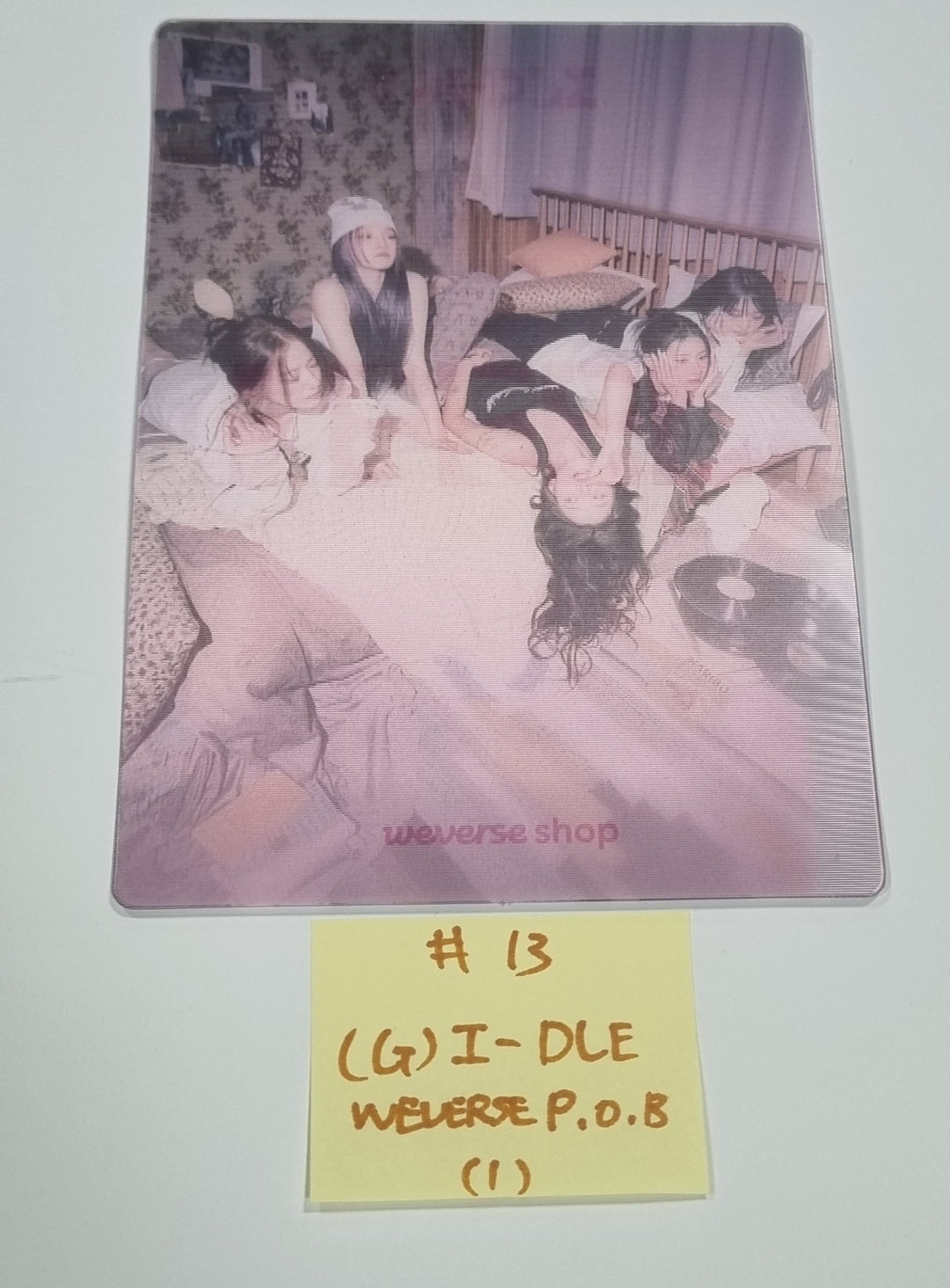 (g) I-DLE "I Feel" - Weverse Shop Pre-Order Benefit Photocard, Stand Photo, Lenticular Photo [Restocked 5/18] - HALLYUSUPERSTORE