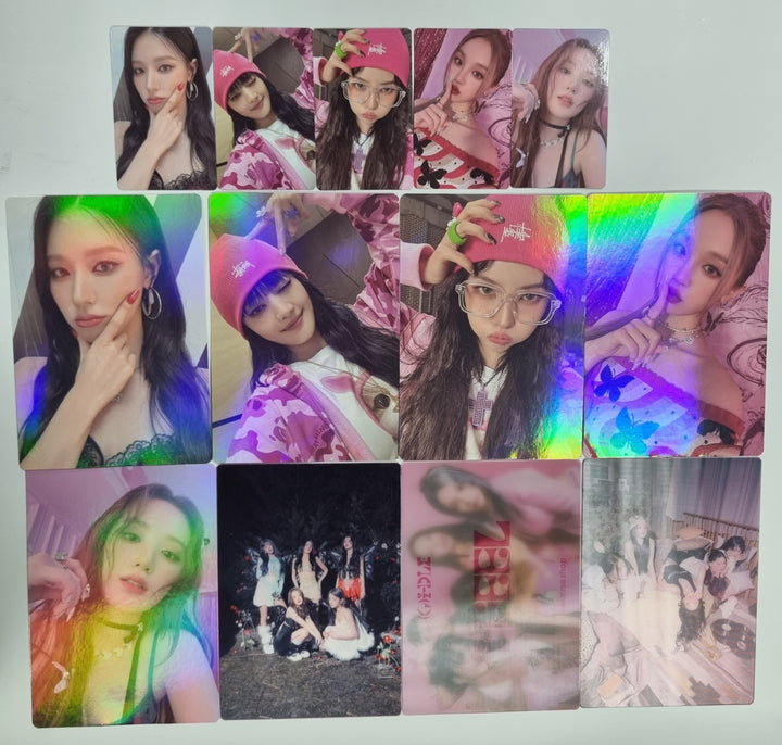 (g) I-DLE "I Feel" - Weverse Shop Pre-Order Benefit Photocard, Stand Photo, Lenticular Photo [Restocked 5/18] - HALLYUSUPERSTORE