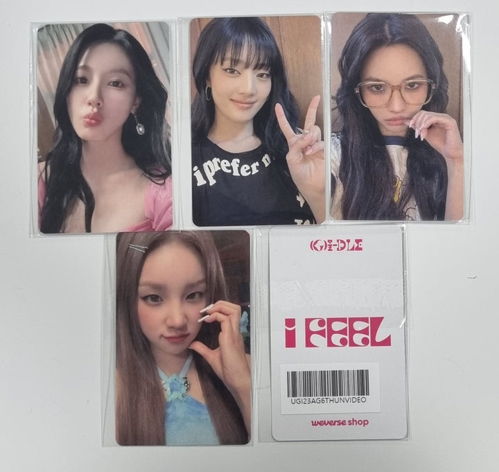 (g) I-DLE "I Feel" - Weverse Shop Fansign Event Photocard [Restocked 7/21] - HALLYUSUPERSTORE