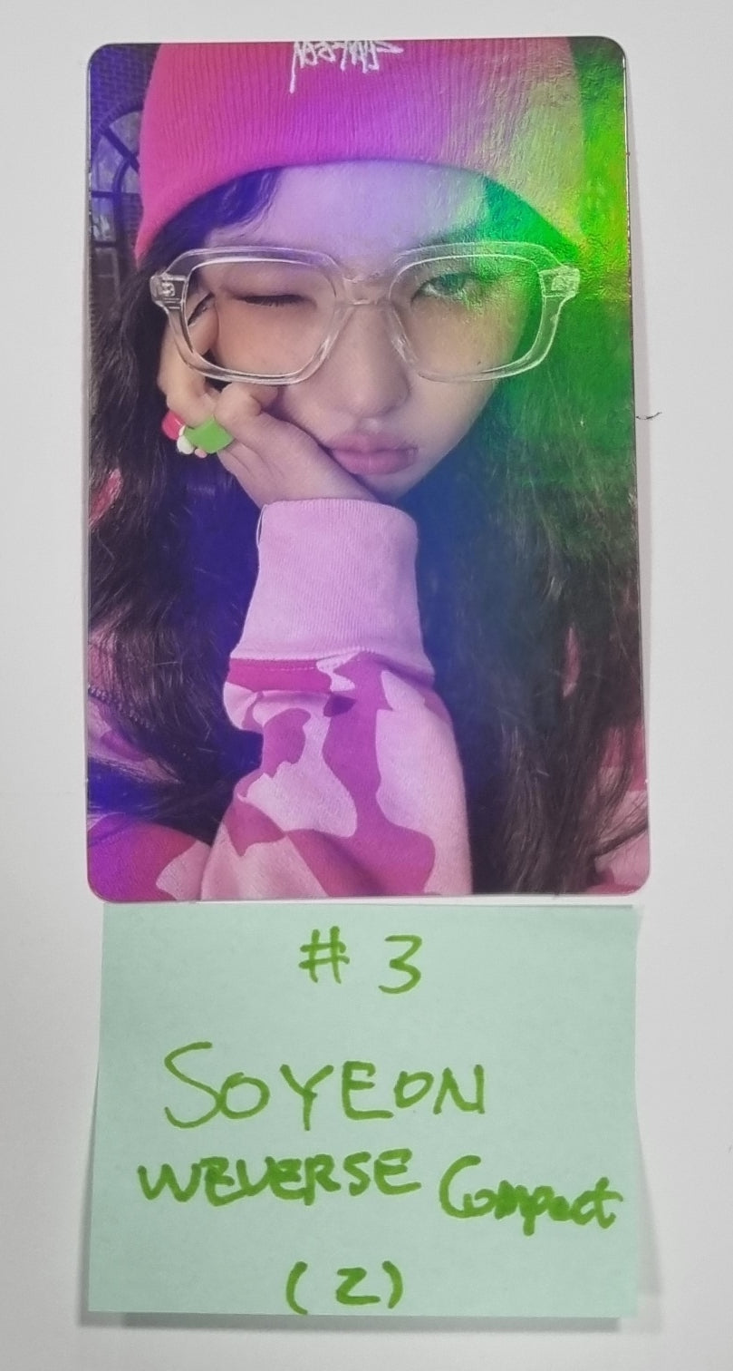 (g) I-DLE "I Feel" - Weverse Shop Pre-Order Benefit Hologram Photocard [Jewel Ver.] [Restocked 5/18] - HALLYUSUPERSTORE