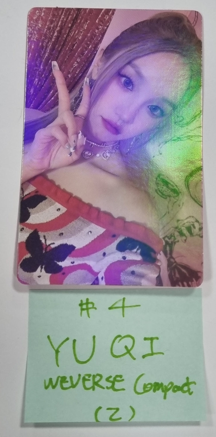 (g) I-DLE "I Feel" - Weverse Shop Pre-Order Benefit Hologram Photocard [Jewel Ver.] [Restocked 5/18] - HALLYUSUPERSTORE