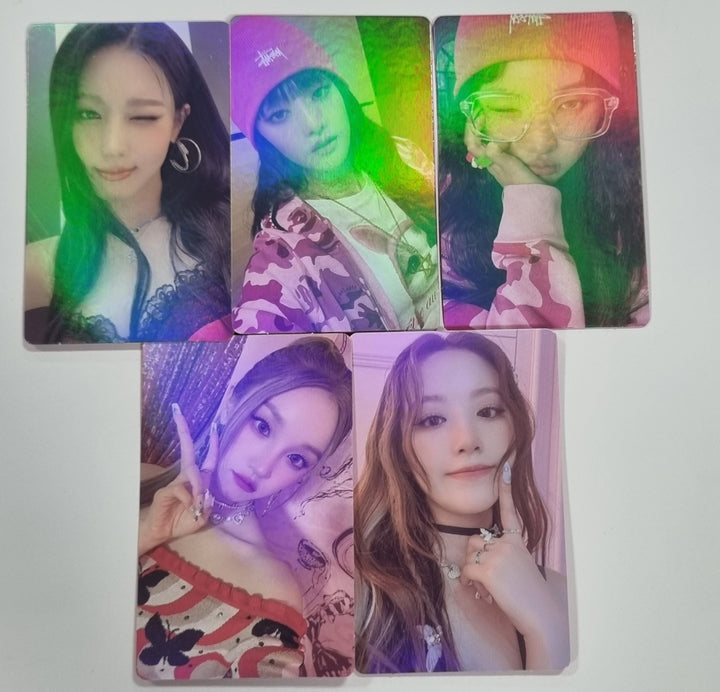 (g) I-DLE "I Feel" - Weverse Shop Pre-Order Benefit Hologram Photocard [Jewel Ver.] [Restocked 5/18] - HALLYUSUPERSTORE