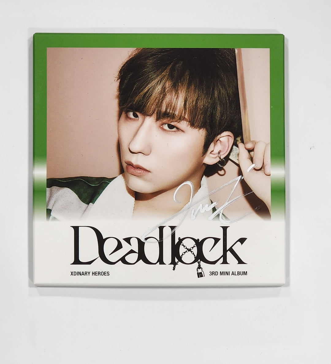 Xdinary Heroes "Deadlock" - Hand Autographed(Signed) Album - HALLYUSUPERSTORE
