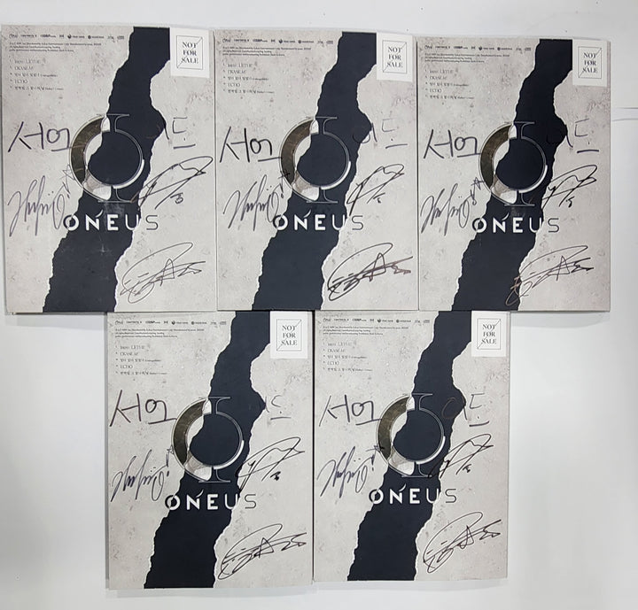 Oneus "PYGMALION " - Hand Autographed(Signed) Promo Album - HALLYUSUPERSTORE