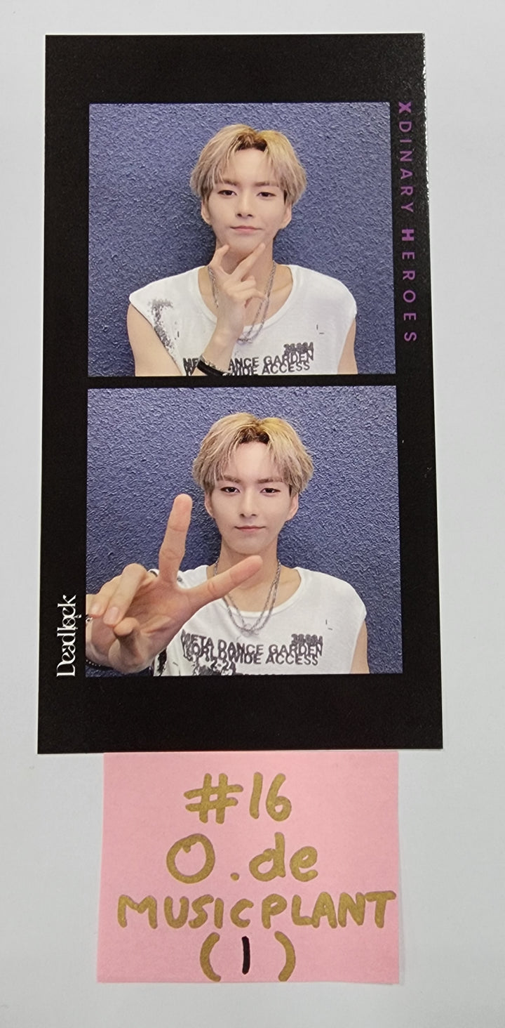 Xdinary Heroes "Deadlock" - Music Plant Lucky Draw Event Photocard - HALLYUSUPERSTORE