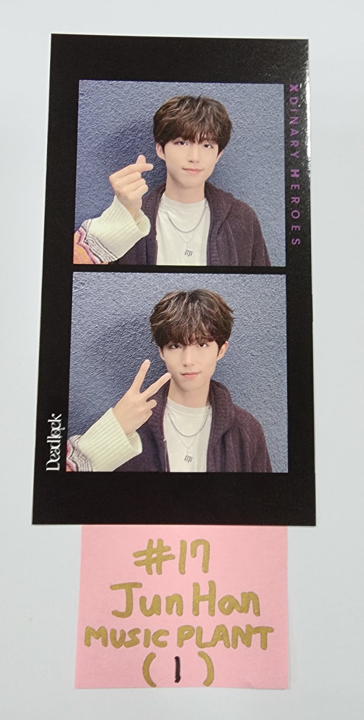 Xdinary Heroes "Deadlock" - Music Plant Lucky Draw Event Photocard - HALLYUSUPERSTORE