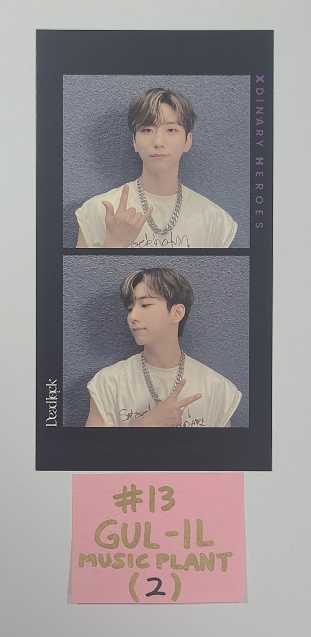 Xdinary Heroes "Deadlock" - Music Plant Lucky Draw Event Photocard - HALLYUSUPERSTORE
