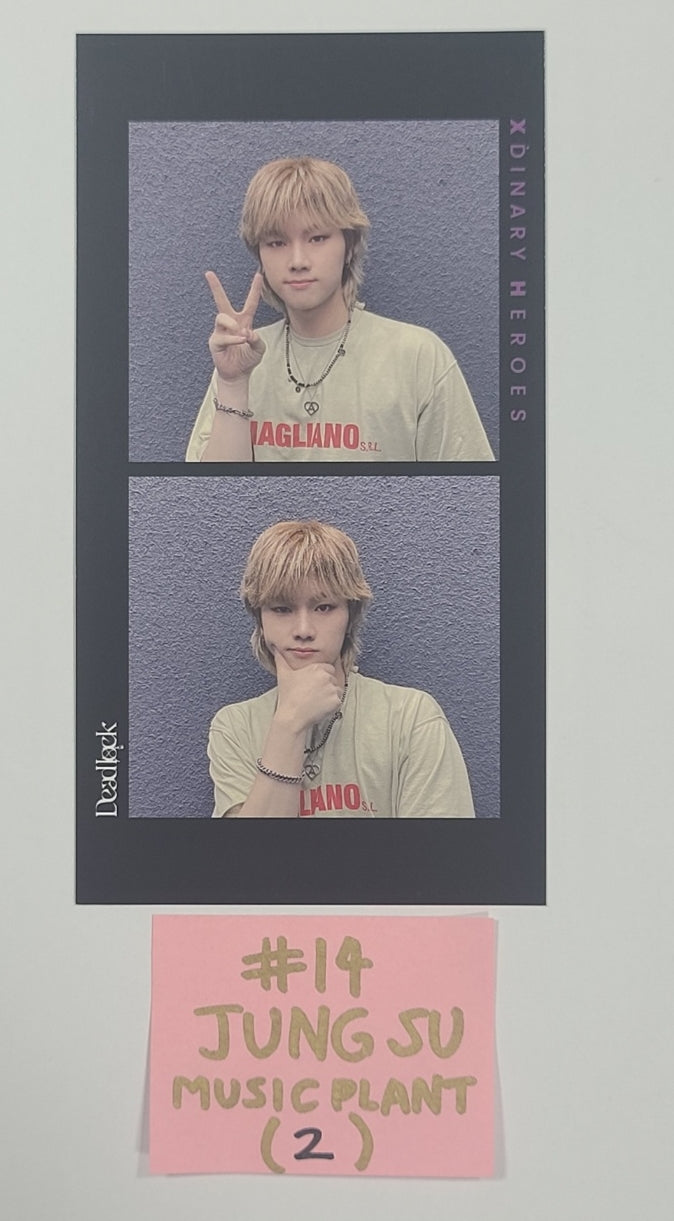 Xdinary Heroes "Deadlock" - Music Plant Lucky Draw Event Photocard - HALLYUSUPERSTORE
