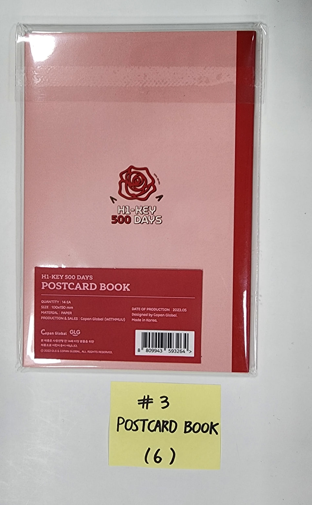 H1-Key "500 Days" - Pop-Up Store Official MD [Tin Case &amp; Band Set, Benque Doll Keyring, Postcard Book, Binder Book] - HALLYUSUPERSTORE