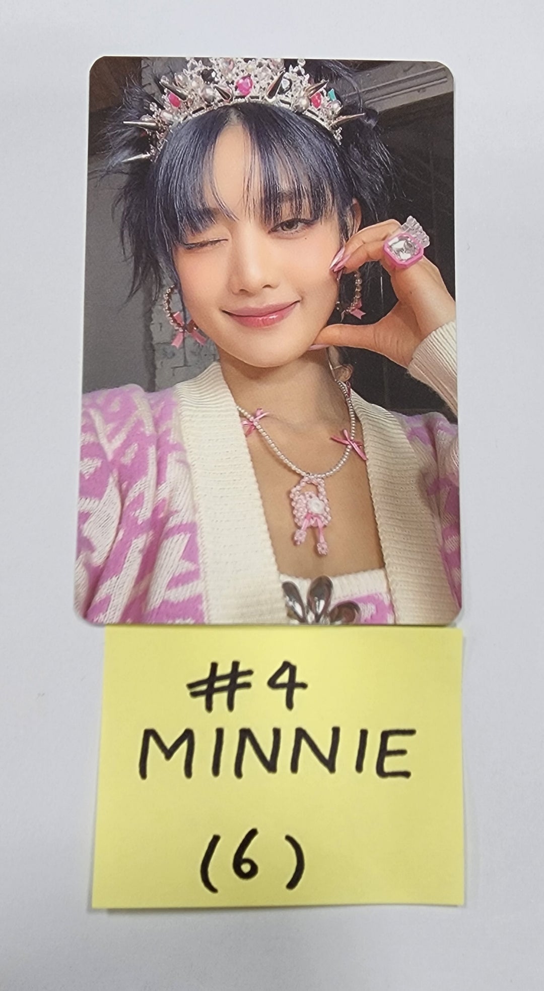 (g) I-DLE "I Feel" - Official Photocard, ID Card - HALLYUSUPERSTORE