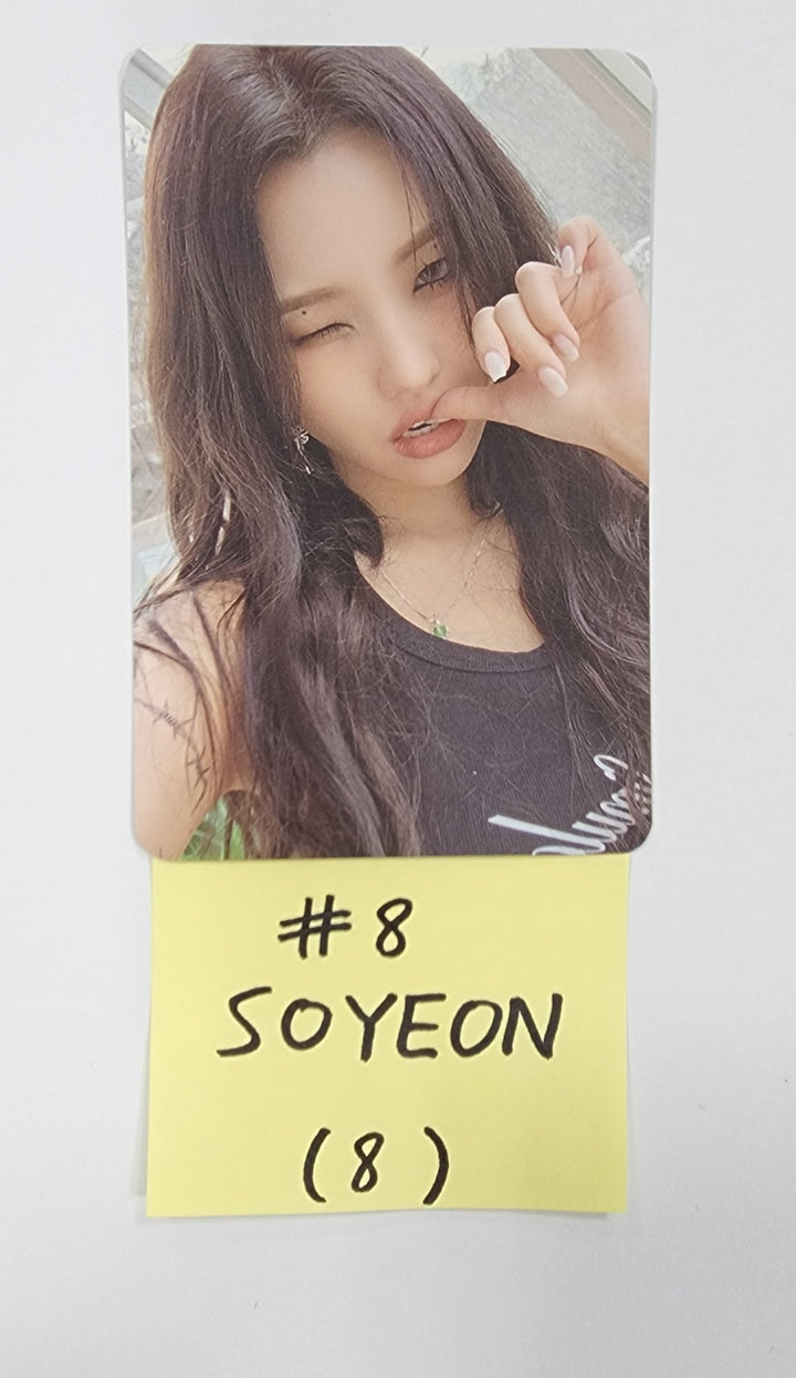 (g) I-DLE "I Feel" - Official Photocard, ID Card - HALLYUSUPERSTORE