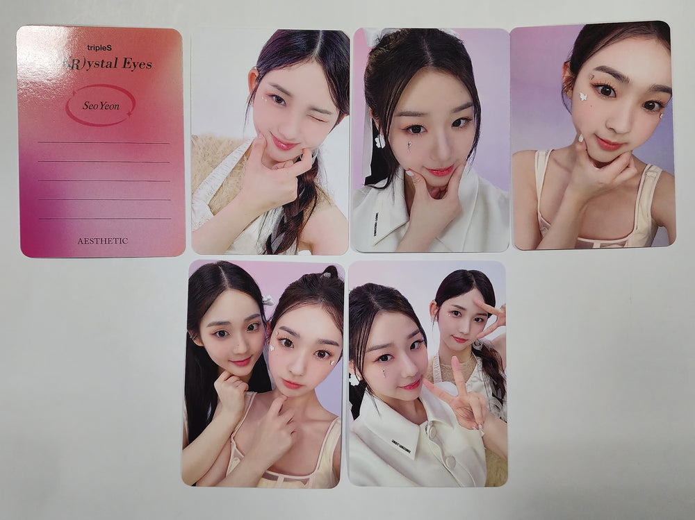+(KR)ystal Eyes "AESTHETIC" - MMT Event Mini Postcard - HALLYUSUPERSTORE