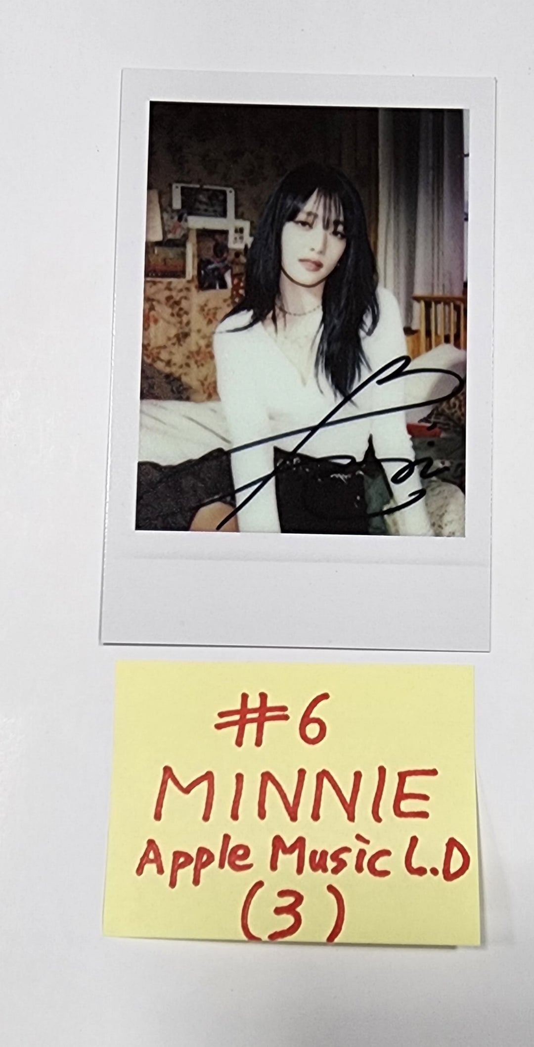 (g) I-DLE "I Feel" - Apple Music Lucky Draw Event Photocard - HALLYUSUPERSTORE