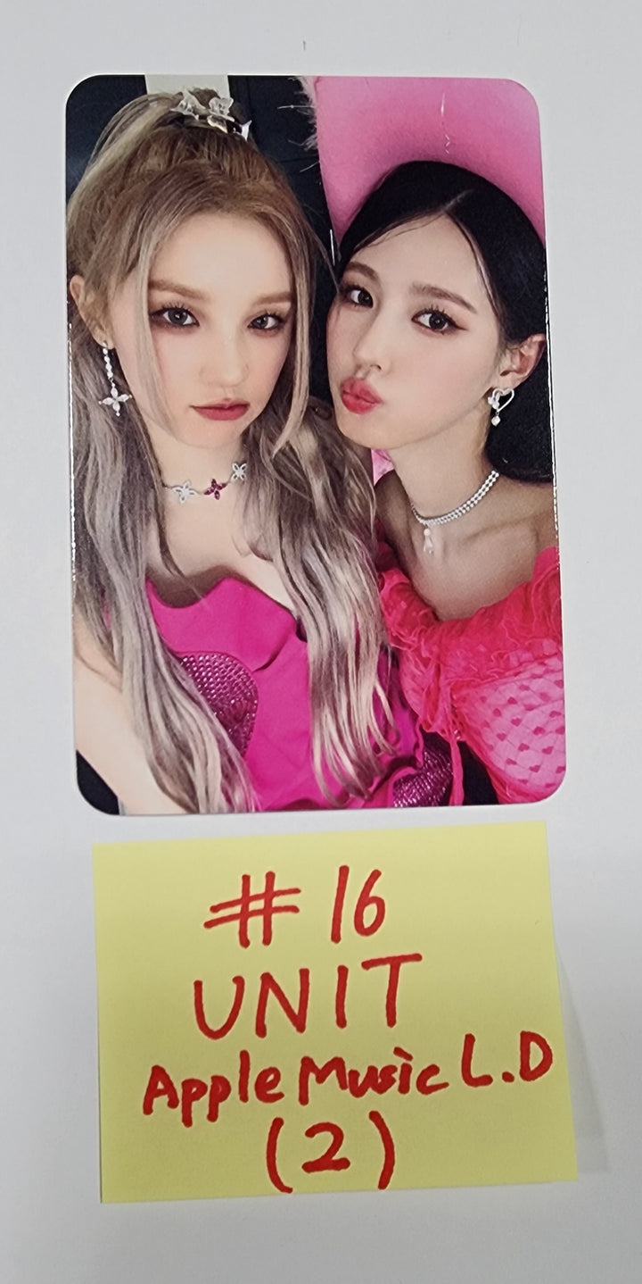 (g) I-DLE "I Feel" - Apple Music Lucky Draw Event Photocard - HALLYUSUPERSTORE