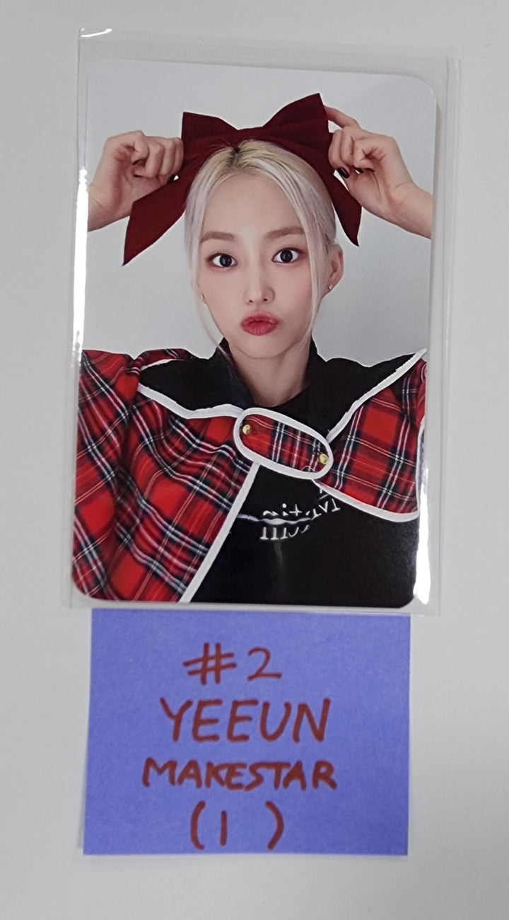 YEEUN "The Beginning" 1st Single Album - Makestar Fansign Event Photocard - HALLYUSUPERSTORE