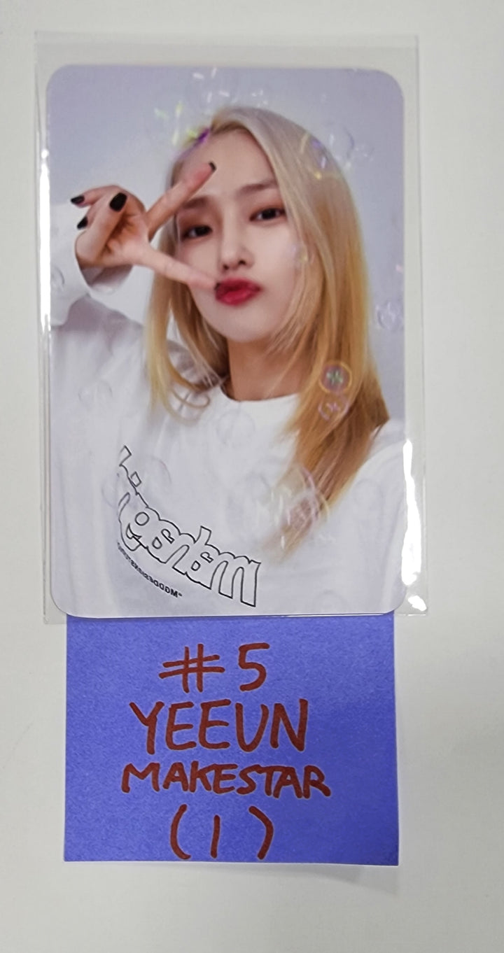 YEEUN "The Beginning" 1st Single Album - Makestar Fansign Event Photocard - HALLYUSUPERSTORE